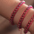 Magenta x Rose Gold | Catena Links Bracelet
